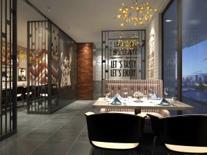 restaurant teahouse cafe drinks clubhouse 158 Modelo 3D