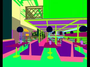 restaurant teahouse cafe drinks clubhouse 160 3D Model