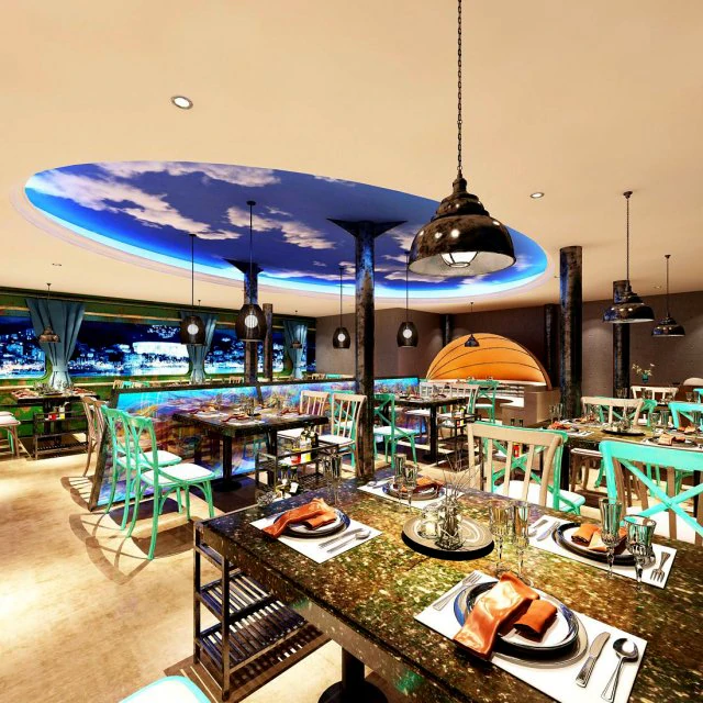 restaurant teahouse cafe drinks clubhouse 161 3D Model .c4d .max .obj .3ds .fbx .stl .blend