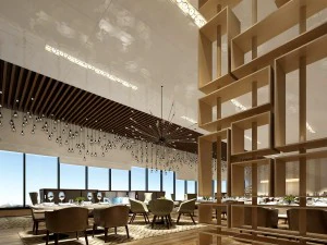 restaurante casa de chá café bebidas clube 166 Modelo 3D