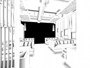 restaurant teahouse cafe drinks clubhouse 169 3D Model