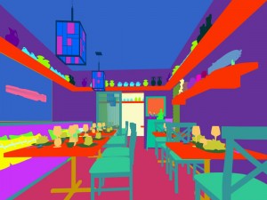 restaurant teahouse cafe drinks clubhouse 170 3D 모델