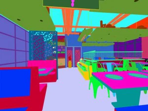 restoran &ccedil;ay evi kafe i&ccedil;ecekler kul&uuml;p binası 171 3D Model