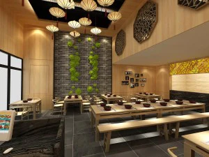 restaurante casa de ch&aacute; caf&eacute; bebidas clube 172 Modelo 3D