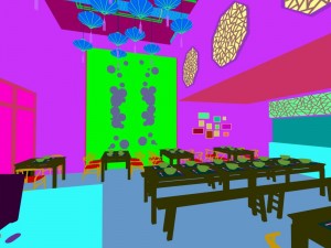restaurant teahouse cafe drinks clubhouse 172 3D Model