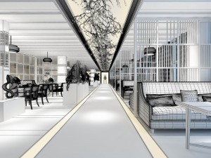 restaurant teahouse cafe drinks clubhouse 174 3D 模型