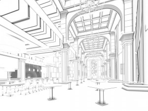 restaurant teahouse cafe drinks clubhouse 175 3D Model