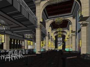 restaurant teahouse cafe drinks clubhouse 175 3D Model