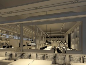 restaurant teahouse cafe drinks clubhouse 176 3D Model