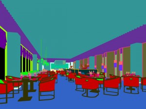 restaurant teahouse cafe drinks clubhouse 177 3D Model
