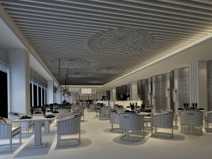 restaurant teahouse cafe drinks clubhouse 177 3D Model