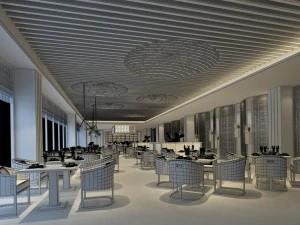 restaurant teahouse cafe drinks clubhouse 177 3D Model