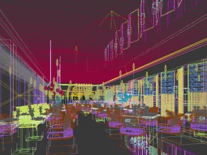 restaurant teahouse cafe drinks clubhouse 177 3D Model