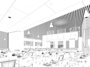 restaurant teahouse cafe drinks clubhouse 178 3D Model