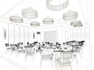restaurant teahouse cafe drinks clubhouse 179 Modèle 3D