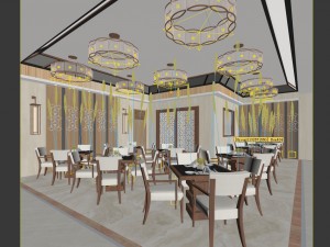 restaurant teahouse cafe drinks clubhouse 179 Modèle 3D