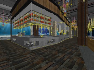 restaurant teahouse cafe drinks clubhouse 181 3D Модель