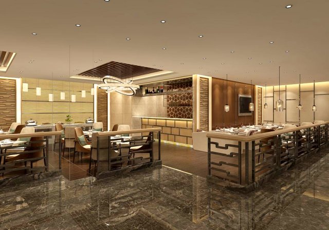 restaurant teahouse cafe drinks clubhouse 183 3D Model .c4d .max .obj .3ds .fbx .stl .blend 