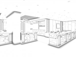 restaurant teahouse cafe drinks clubhouse 183 3D Model
