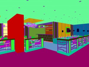 restaurant teahouse cafe drinks clubhouse 183 3D Model