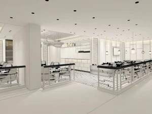 restaurant teahouse cafe drinks clubhouse 183 3D Model