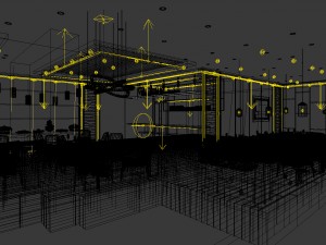 restaurant teahouse cafe drinks clubhouse 183 3D Model