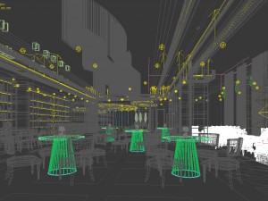 restaurant teahouse cafe drinks clubhouse 184 3D Модель