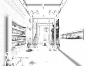 restaurant teahouse cafe drinks clubhouse 186 3D Модель