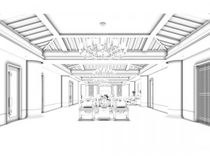 restaurant teahouse cafe drinks clubhouse 188 3D 모델