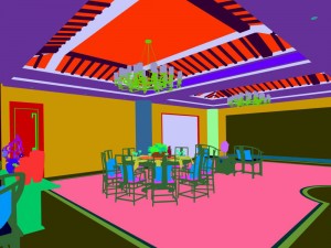 restaurant teahouse cafe drinks clubhouse 188 3D 모델