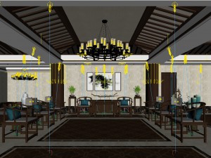 restaurant teahouse cafe drinks clubhouse 188 3D 모델