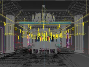 restaurante casa de ch&aacute; caf&eacute; bebidas clube 188 Modelo 3D