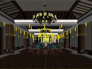restaurant teahouse cafe drinks clubhouse 188 3D 모델