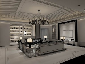 restaurant teahouse cafe drinks clubhouse 188 3D 모델