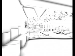 餐厅 茶馆 咖啡厅 饮品 会所 190 3D 模型