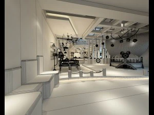 餐厅 茶馆 咖啡厅 饮品 会所 190 3D 模型