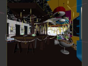 restaurant teahouse cafe drinks clubhouse 190 Modelo 3D