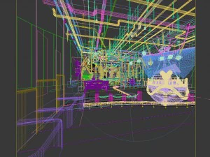 餐厅 茶馆 咖啡厅 饮品 会所 190 3D 模型