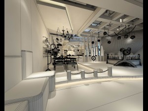 restaurant teahouse cafe drinks clubhouse 190 Modelo 3D