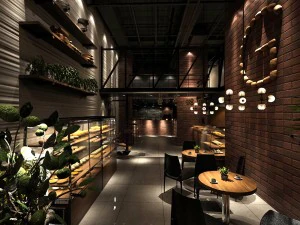 Restaurant Teehaus Café Getränke Clubhaus 191 3D Modell