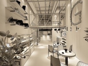 restaurant teahouse cafe drinks clubhouse 191 3D 模型