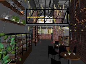 restaurant teahouse cafe drinks clubhouse 191 3D 模型