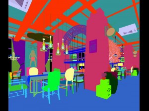 restaurant teahouse cafe drinks clubhouse 193 Modelo 3D