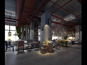 restaurant teahouse cafe drinks clubhouse 193 Modelo 3D