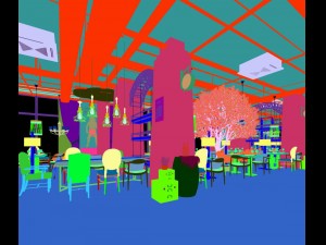 restaurant teahouse cafe drinks clubhouse 193 Modelo 3D