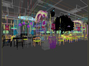 restaurant teahouse cafe drinks clubhouse 193 Modelo 3D
