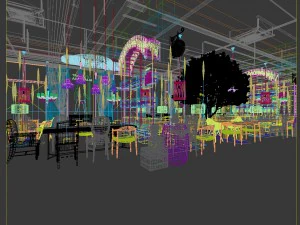 餐厅 茶馆 咖啡厅 饮品 会所 193 3D 模型