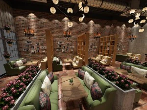 restaurant teahouse cafe drinks clubhouse 194 3D Model