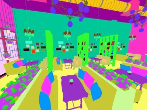 restaurant teahouse cafe drinks clubhouse 194 3D Model