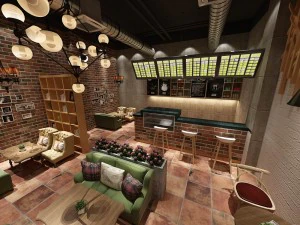 restaurant teahouse cafe drinks clubhouse 194 3D Model